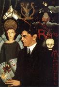 Frida Kahlo The Portrait of Rivera oil on canvas